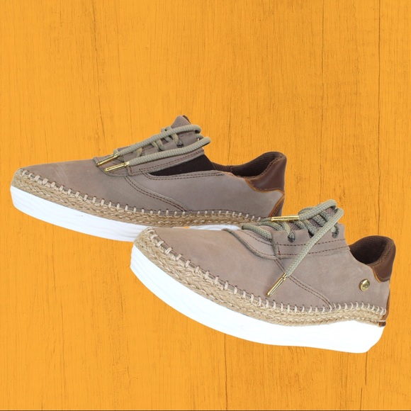 Women’s Casual Sneakers size 9.5 Light brown Espadrille Lightweight stylish - Picture 5 of 9